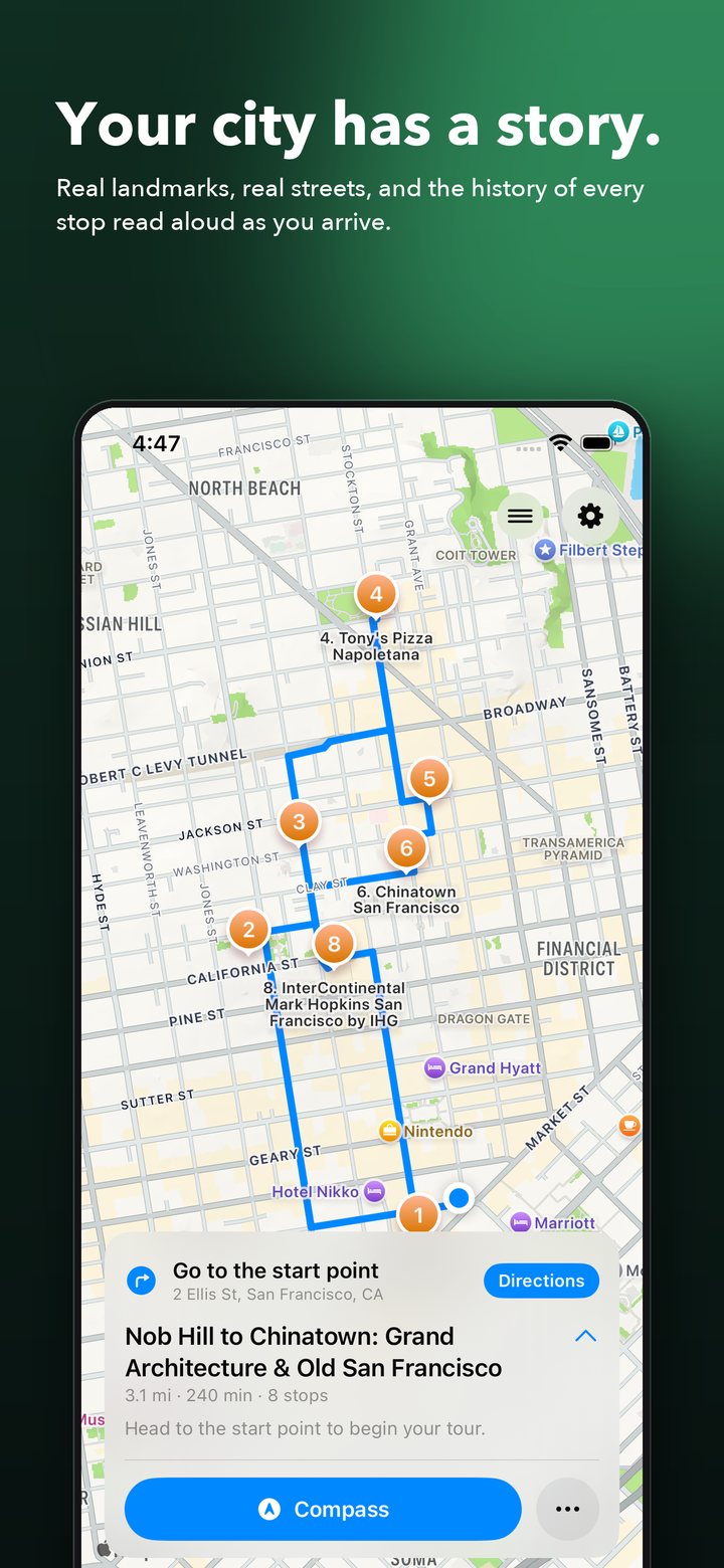 Your city has a story: a planned eight-stop tour of San Francisco