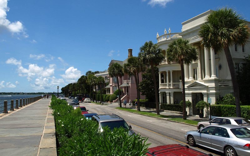 East Battery Street in Charleston, South Carolina
